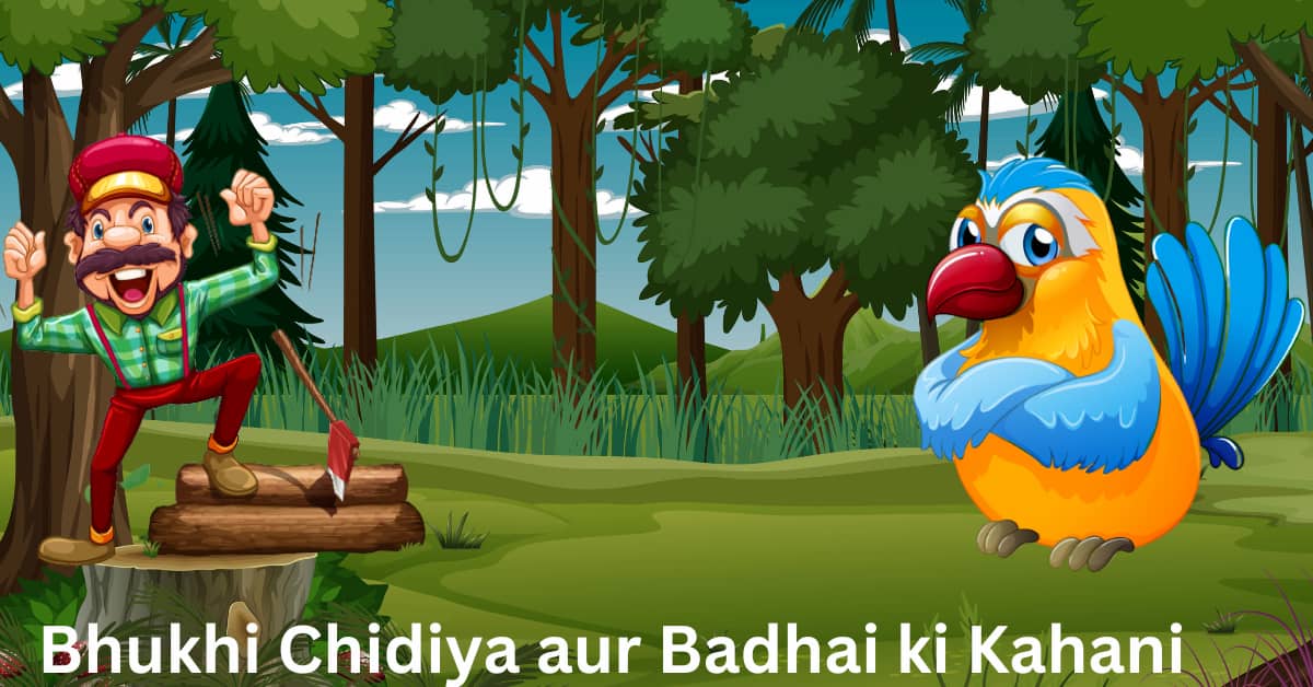 भूखी चिड़िया और बढ़ई की कहानी - Bhukhi Chidiya aur Badhai ki Kahani (2)